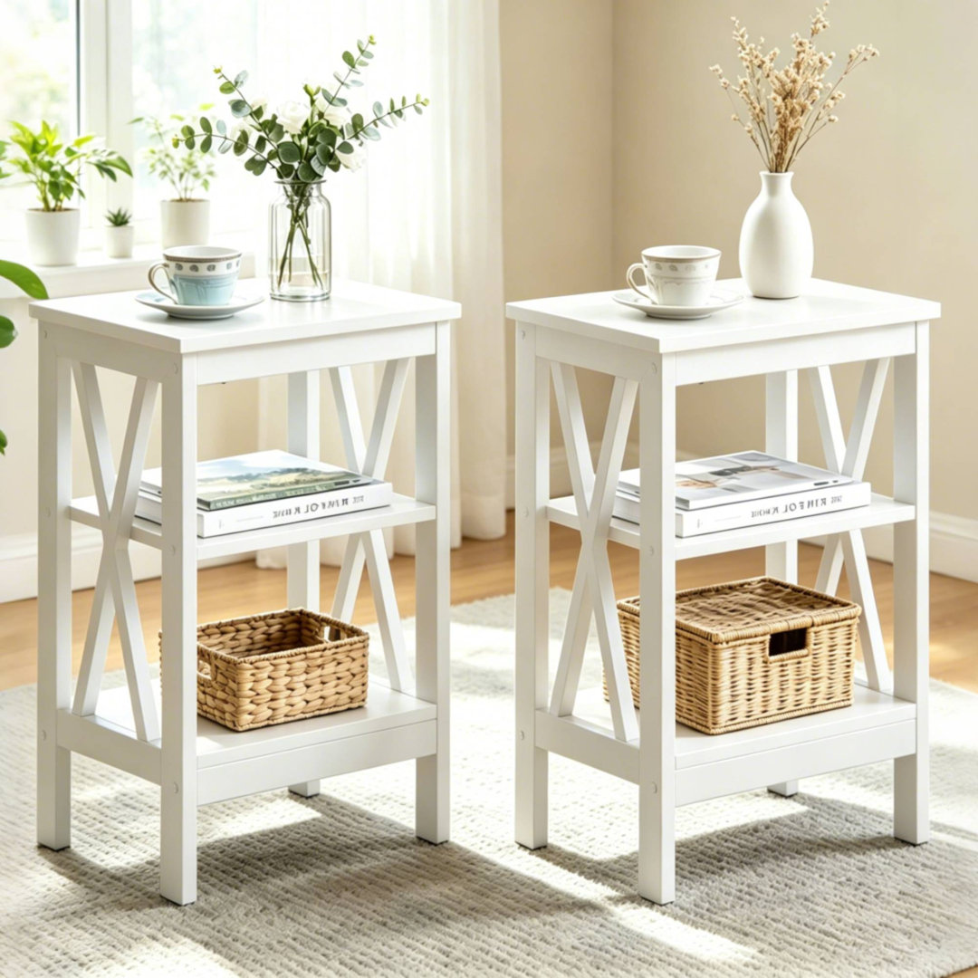Morant End Table Set with Storage